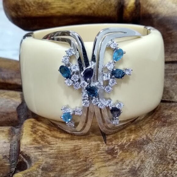 Couture  bangle  designer bracelet by Christina Sabatini - Picture 1 of 5